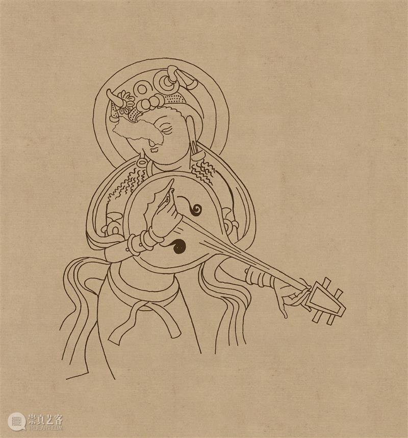 图集丨莫高窟石窟线描稿200图  中国舞台美术学会 崇真艺客