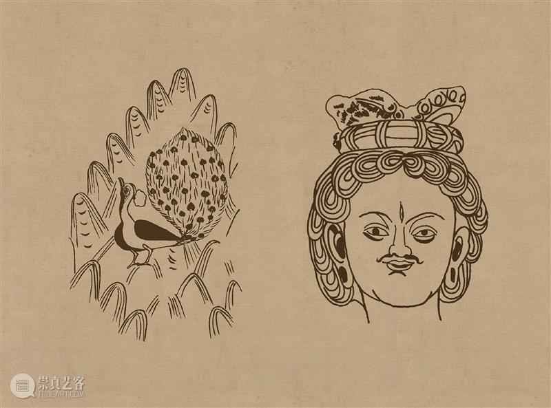 图集丨莫高窟石窟线描稿200图  中国舞台美术学会 崇真艺客