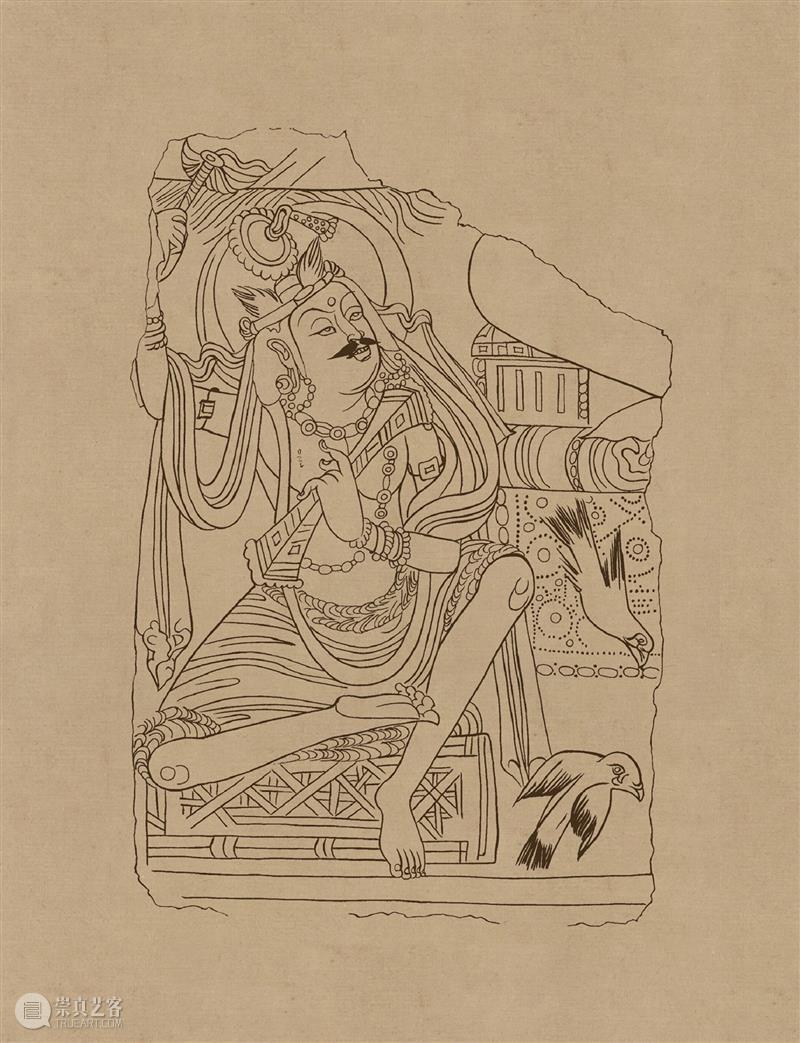 图集丨莫高窟石窟线描稿200图  中国舞台美术学会 崇真艺客