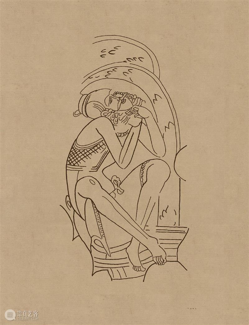 图集丨莫高窟石窟线描稿200图  中国舞台美术学会 崇真艺客