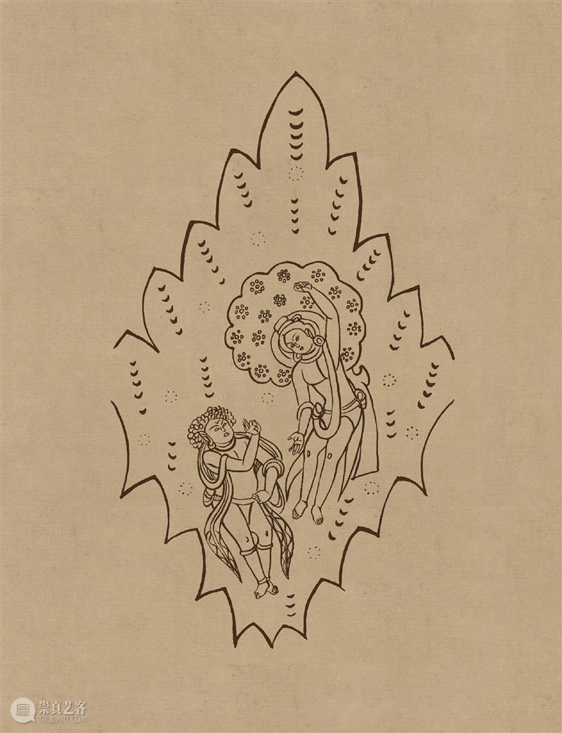 图集丨莫高窟石窟线描稿200图  中国舞台美术学会 崇真艺客