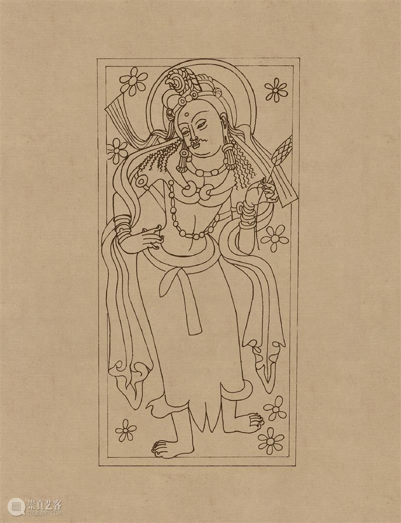 图集丨莫高窟石窟线描稿200图  中国舞台美术学会 崇真艺客