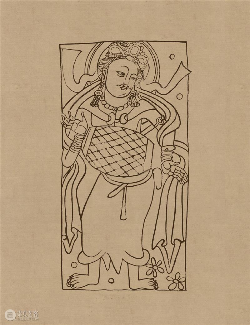 图集丨莫高窟石窟线描稿200图  中国舞台美术学会 崇真艺客
