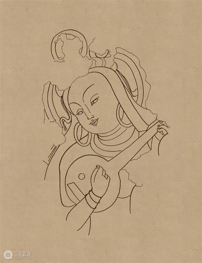 图集丨莫高窟石窟线描稿200图  中国舞台美术学会 崇真艺客