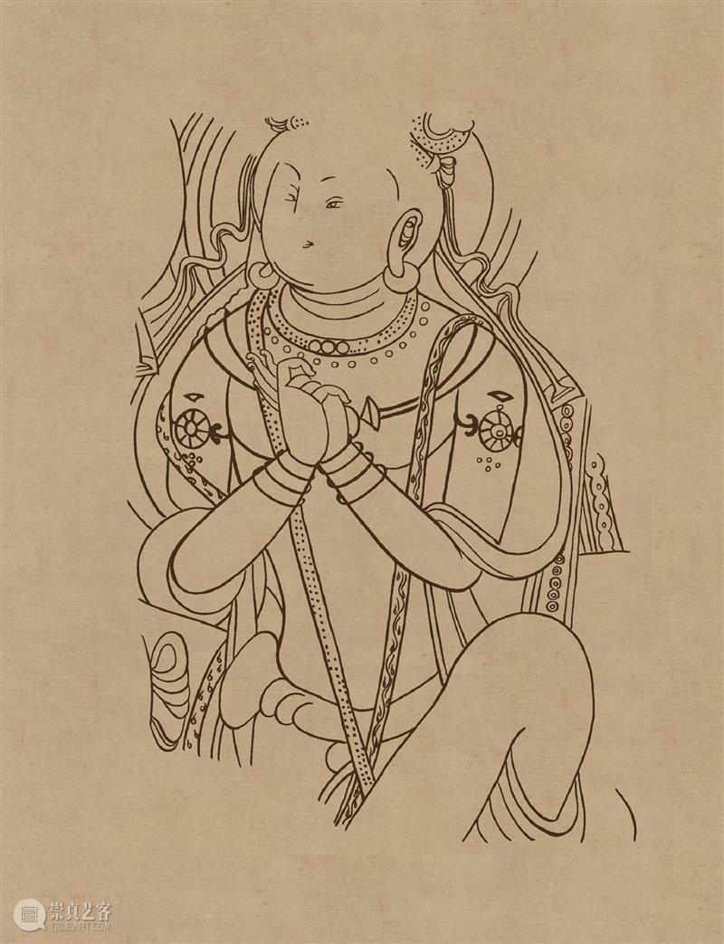 图集丨莫高窟石窟线描稿200图  中国舞台美术学会 崇真艺客