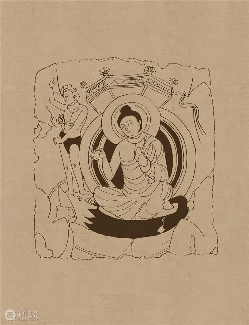 图集丨莫高窟石窟线描稿200图  中国舞台美术学会 崇真艺客