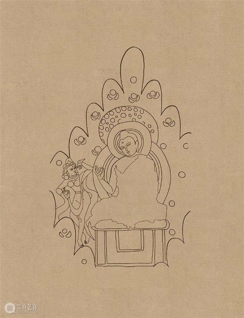 图集丨莫高窟石窟线描稿200图  中国舞台美术学会 崇真艺客