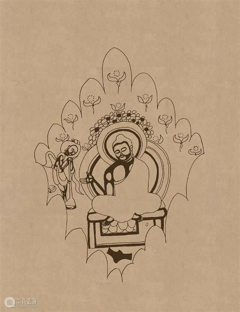 图集丨莫高窟石窟线描稿200图  中国舞台美术学会 崇真艺客