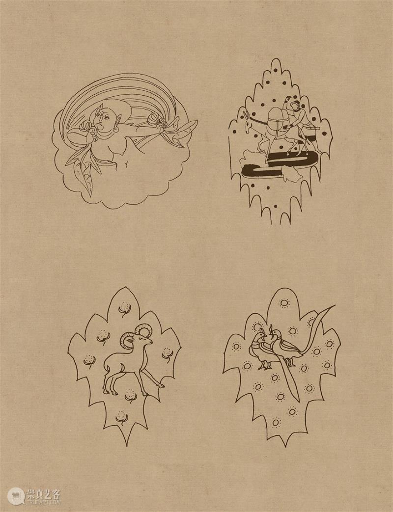 图集丨莫高窟石窟线描稿200图  中国舞台美术学会 崇真艺客