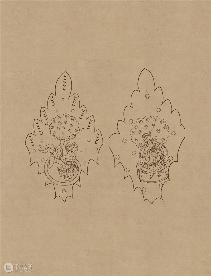 图集丨莫高窟石窟线描稿200图  中国舞台美术学会 崇真艺客