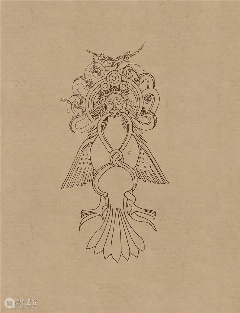 图集丨莫高窟石窟线描稿200图  中国舞台美术学会 崇真艺客