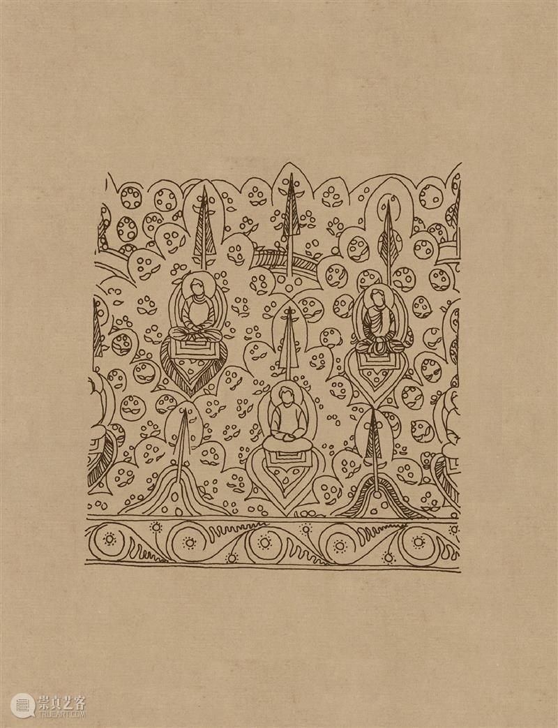 图集丨莫高窟石窟线描稿200图  中国舞台美术学会 崇真艺客