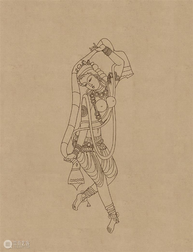 图集丨莫高窟石窟线描稿200图  中国舞台美术学会 崇真艺客