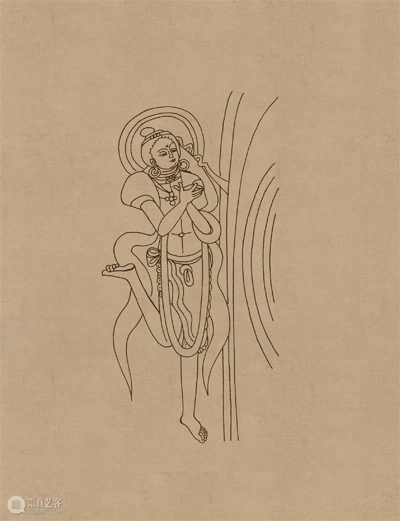 图集丨莫高窟石窟线描稿200图  中国舞台美术学会 崇真艺客