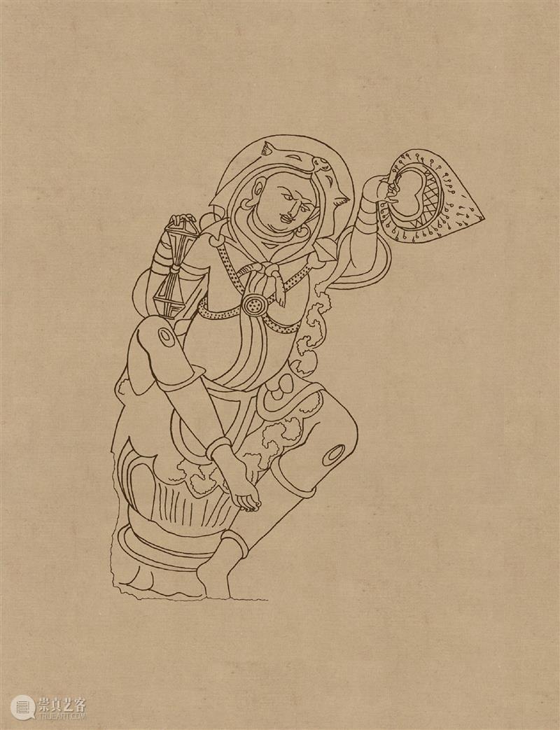 图集丨莫高窟石窟线描稿200图  中国舞台美术学会 崇真艺客