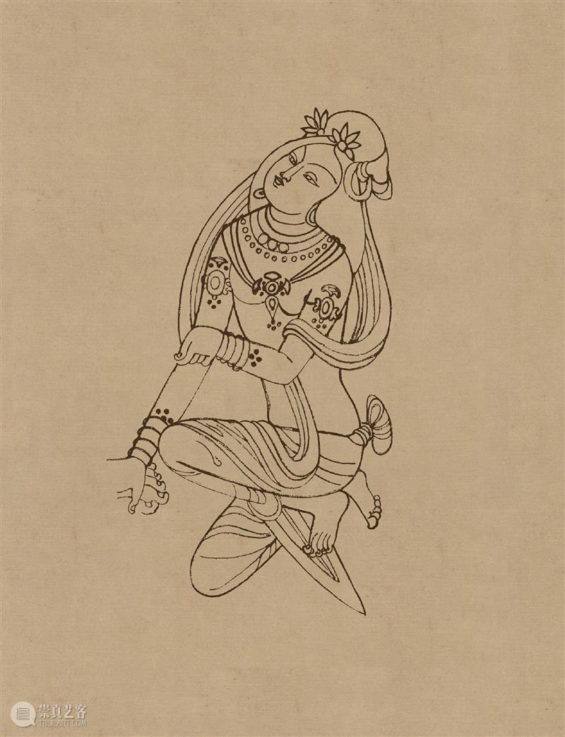 图集丨莫高窟石窟线描稿200图  中国舞台美术学会 崇真艺客