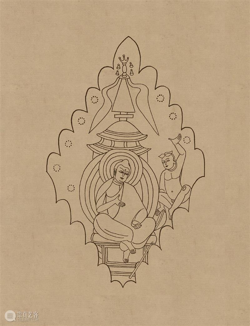 图集丨莫高窟石窟线描稿200图  中国舞台美术学会 崇真艺客