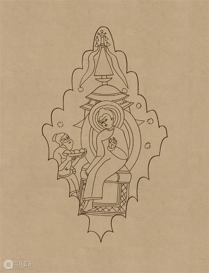 图集丨莫高窟石窟线描稿200图  中国舞台美术学会 崇真艺客