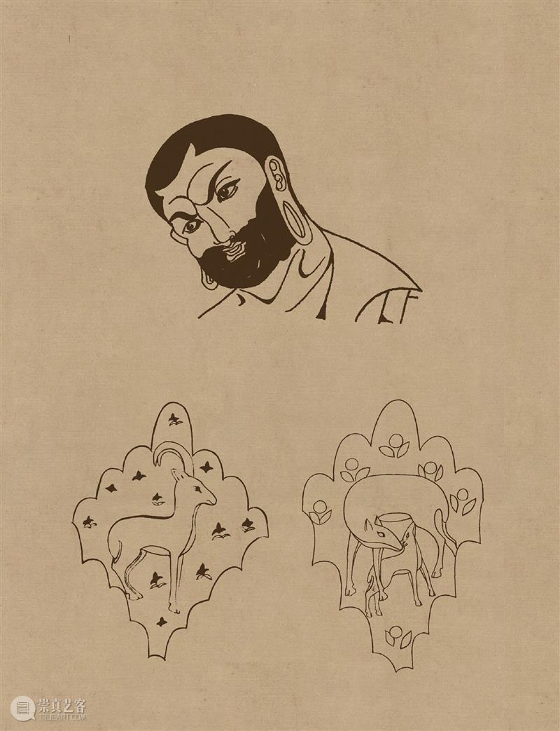 图集丨莫高窟石窟线描稿200图  中国舞台美术学会 崇真艺客