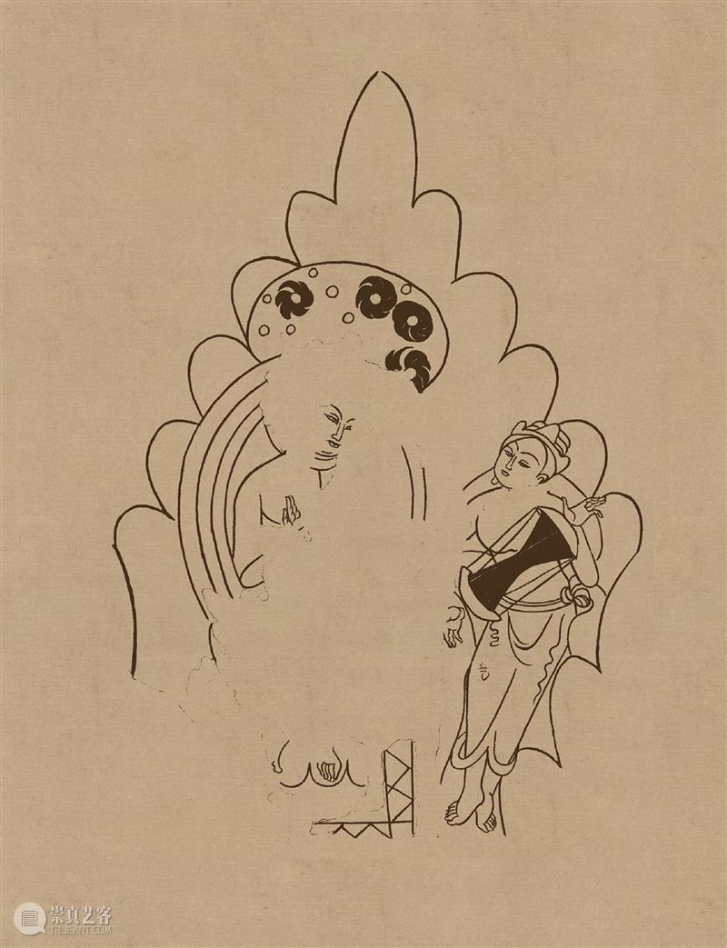 图集丨莫高窟石窟线描稿200图  中国舞台美术学会 崇真艺客