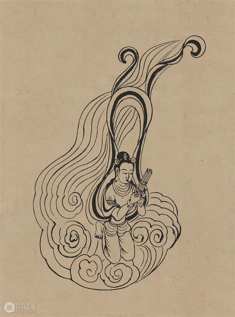 图集丨莫高窟石窟线描稿200图  中国舞台美术学会 崇真艺客