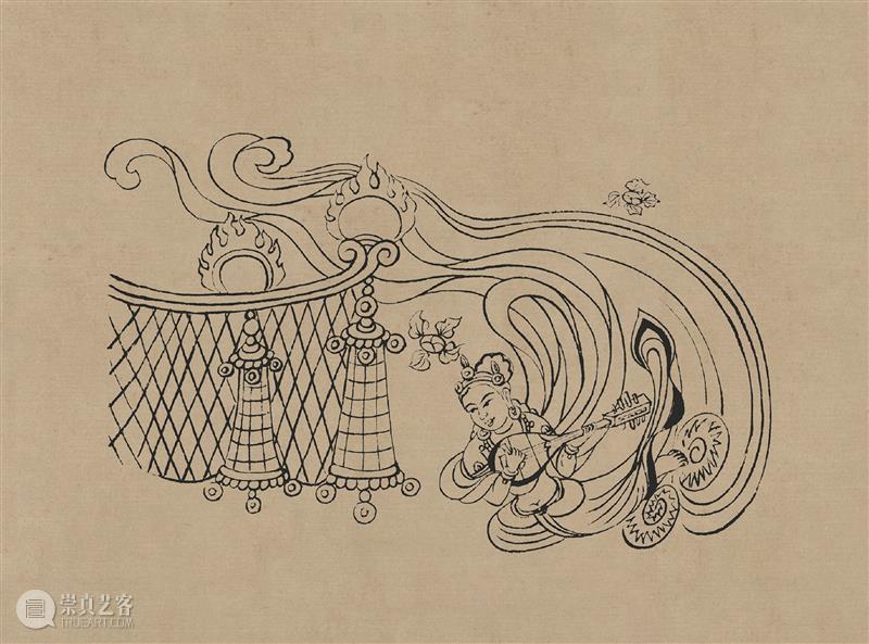 图集丨莫高窟石窟线描稿200图  中国舞台美术学会 崇真艺客