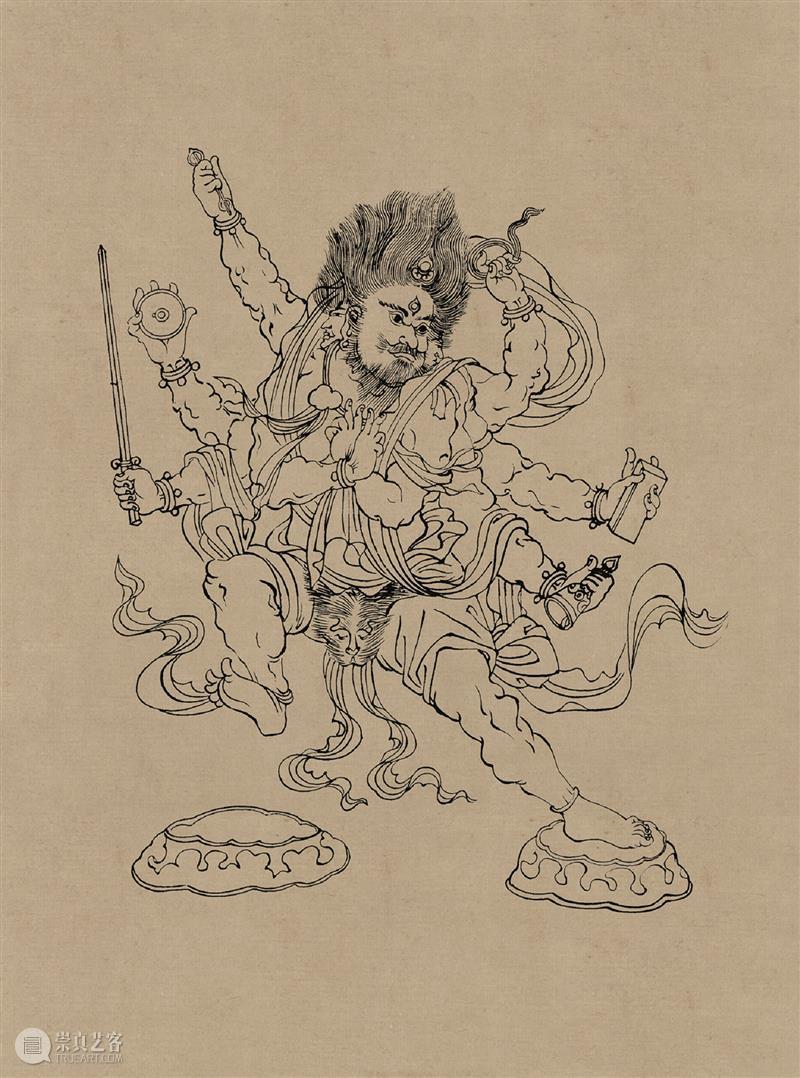 图集丨莫高窟石窟线描稿200图  中国舞台美术学会 崇真艺客