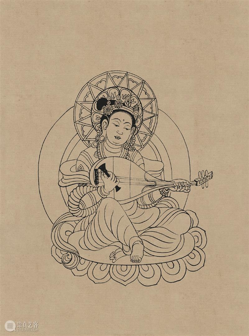 图集丨莫高窟石窟线描稿200图  中国舞台美术学会 崇真艺客