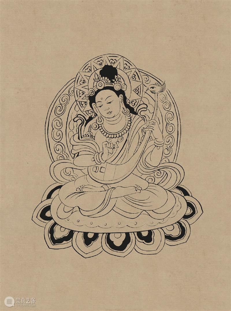 图集丨莫高窟石窟线描稿200图  中国舞台美术学会 崇真艺客