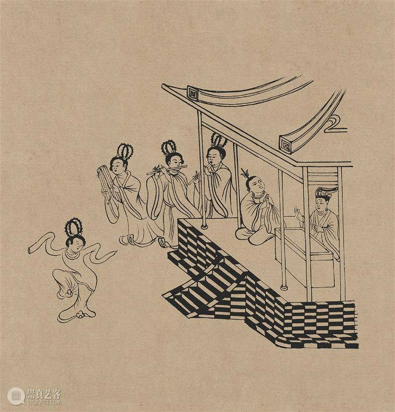 图集丨莫高窟石窟线描稿200图  中国舞台美术学会 崇真艺客