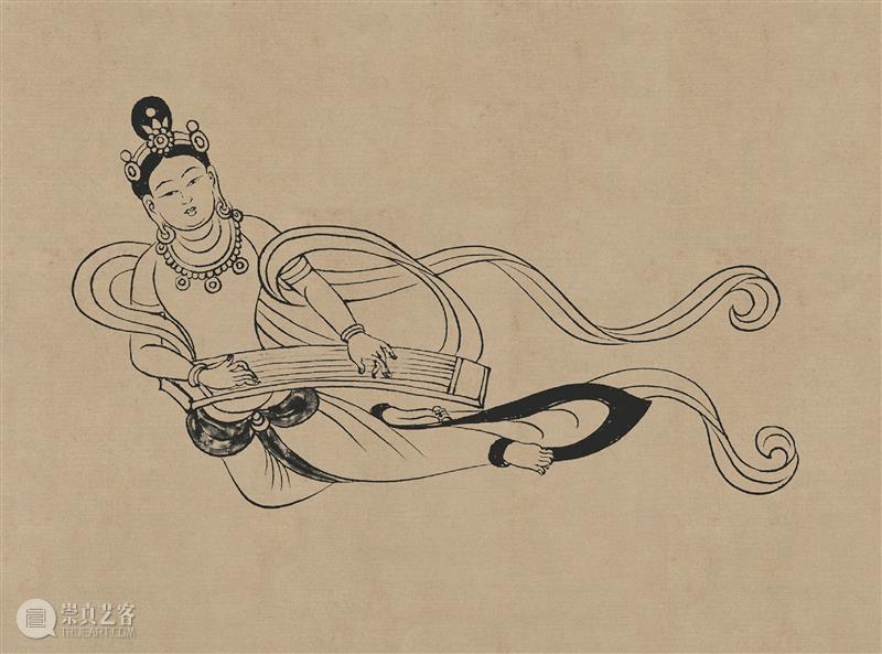 图集丨莫高窟石窟线描稿200图  中国舞台美术学会 崇真艺客