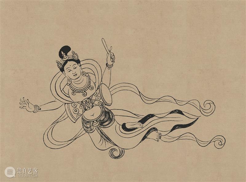 图集丨莫高窟石窟线描稿200图  中国舞台美术学会 崇真艺客