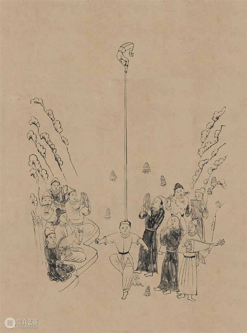 图集丨莫高窟石窟线描稿200图  中国舞台美术学会 崇真艺客