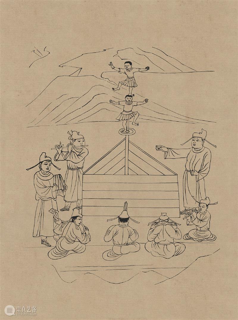 图集丨莫高窟石窟线描稿200图  中国舞台美术学会 崇真艺客