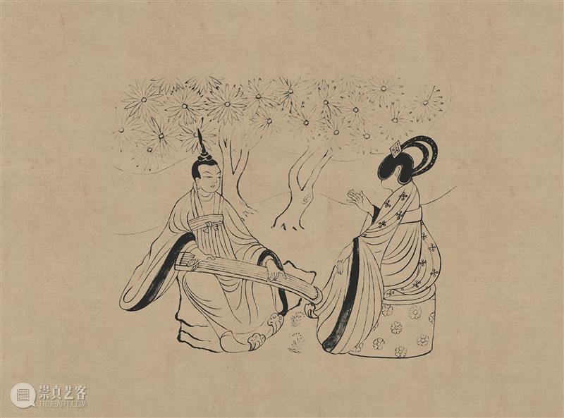 图集丨莫高窟石窟线描稿200图  中国舞台美术学会 崇真艺客