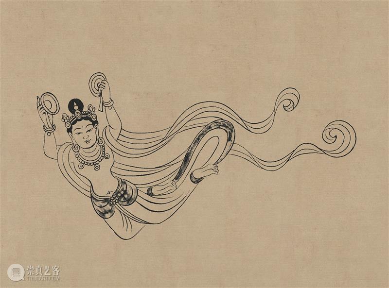 图集丨莫高窟石窟线描稿200图  中国舞台美术学会 崇真艺客