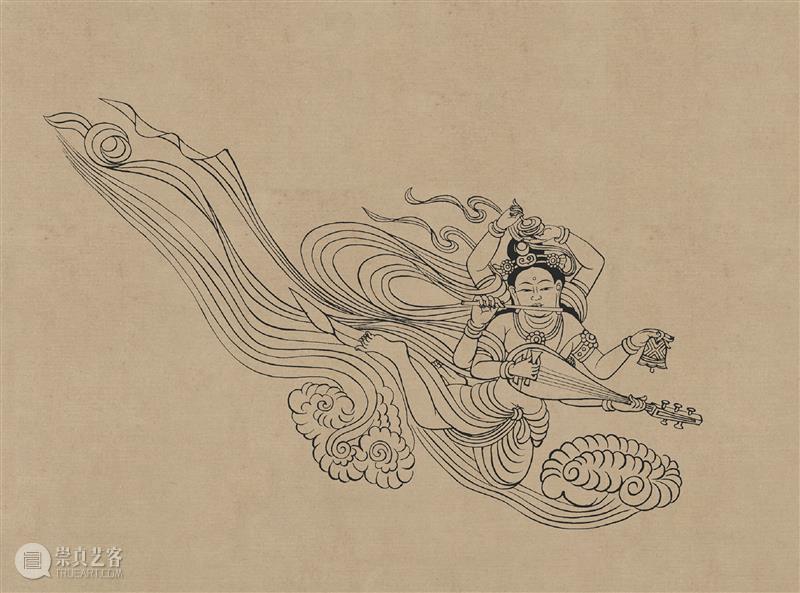 图集丨莫高窟石窟线描稿200图  中国舞台美术学会 崇真艺客