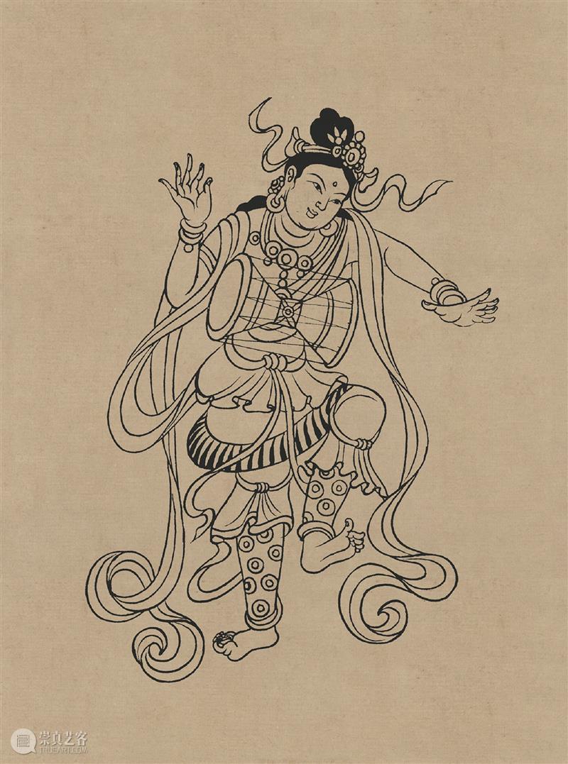 图集丨莫高窟石窟线描稿200图  中国舞台美术学会 崇真艺客