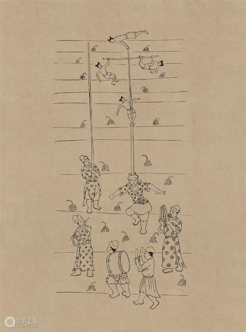 图集丨莫高窟石窟线描稿200图  中国舞台美术学会 崇真艺客