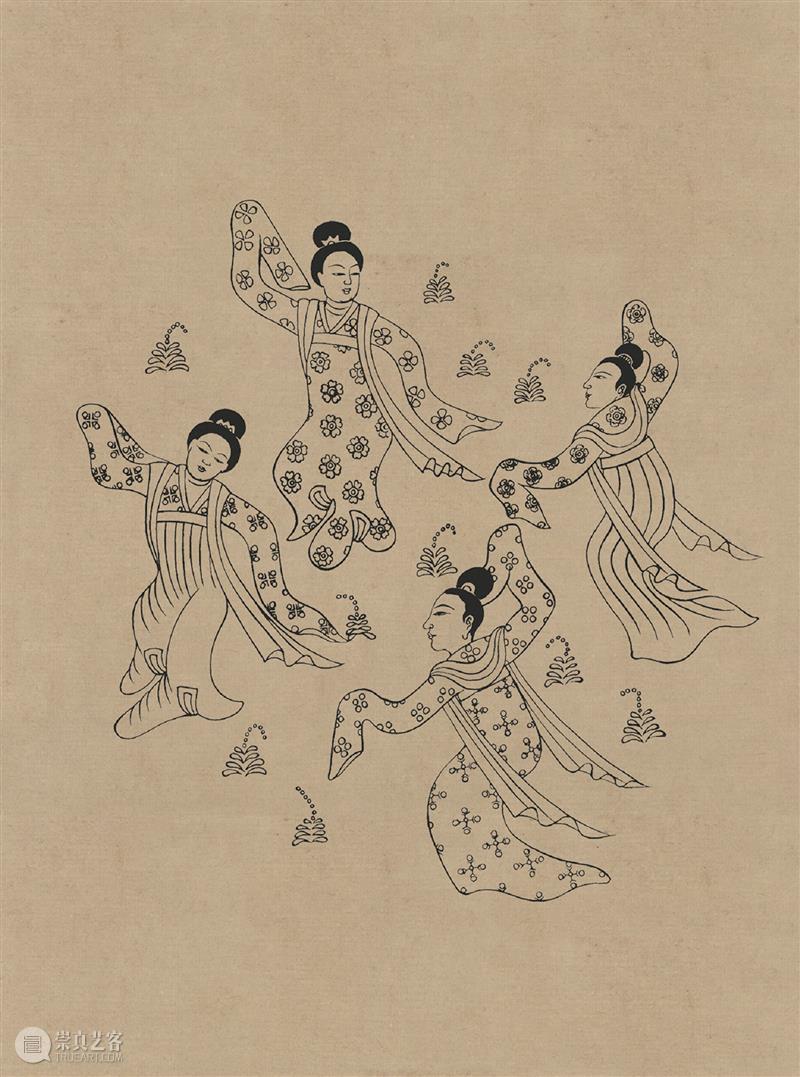 图集丨莫高窟石窟线描稿200图  中国舞台美术学会 崇真艺客