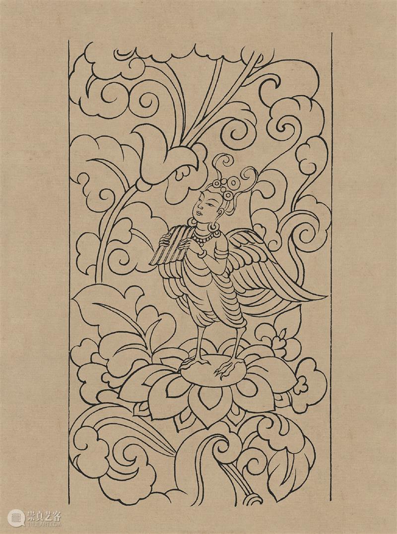 图集丨莫高窟石窟线描稿200图  中国舞台美术学会 崇真艺客