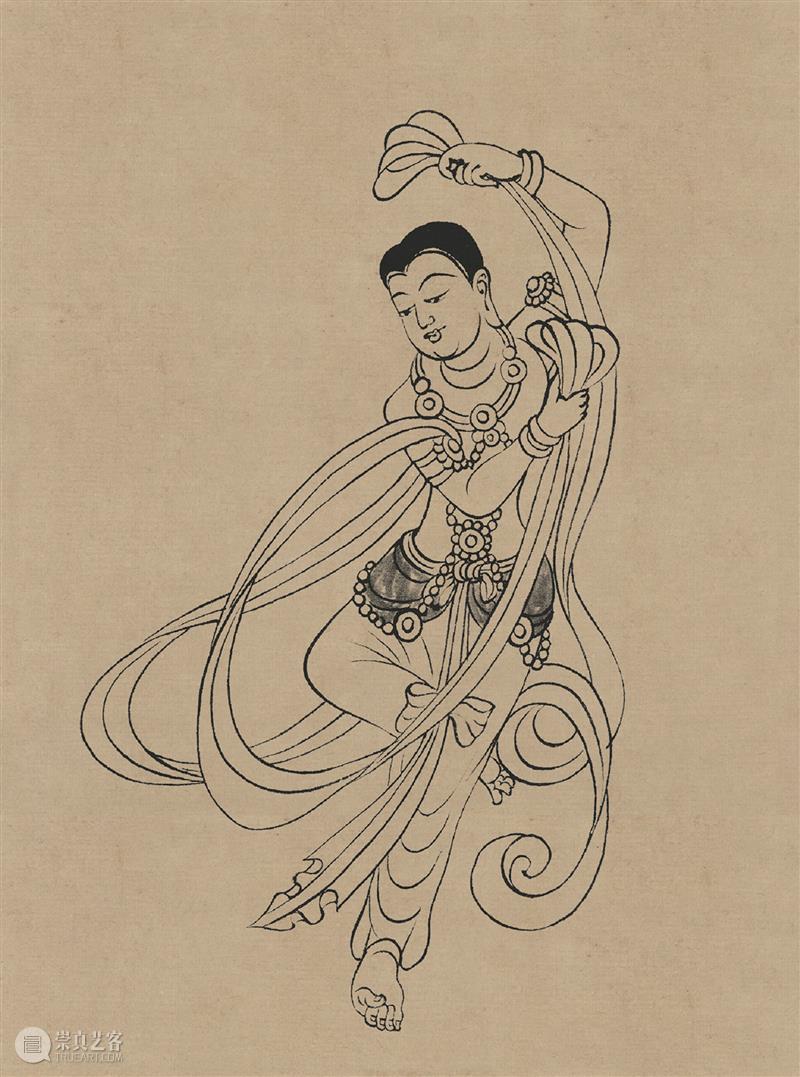 图集丨莫高窟石窟线描稿200图  中国舞台美术学会 崇真艺客