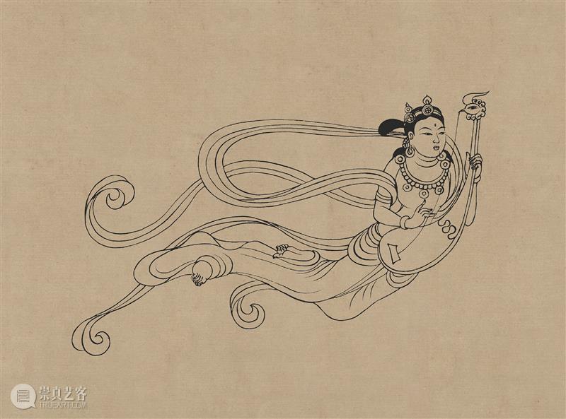 图集丨莫高窟石窟线描稿200图  中国舞台美术学会 崇真艺客