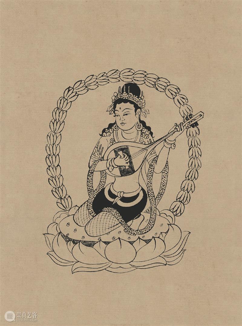 图集丨莫高窟石窟线描稿200图  中国舞台美术学会 崇真艺客