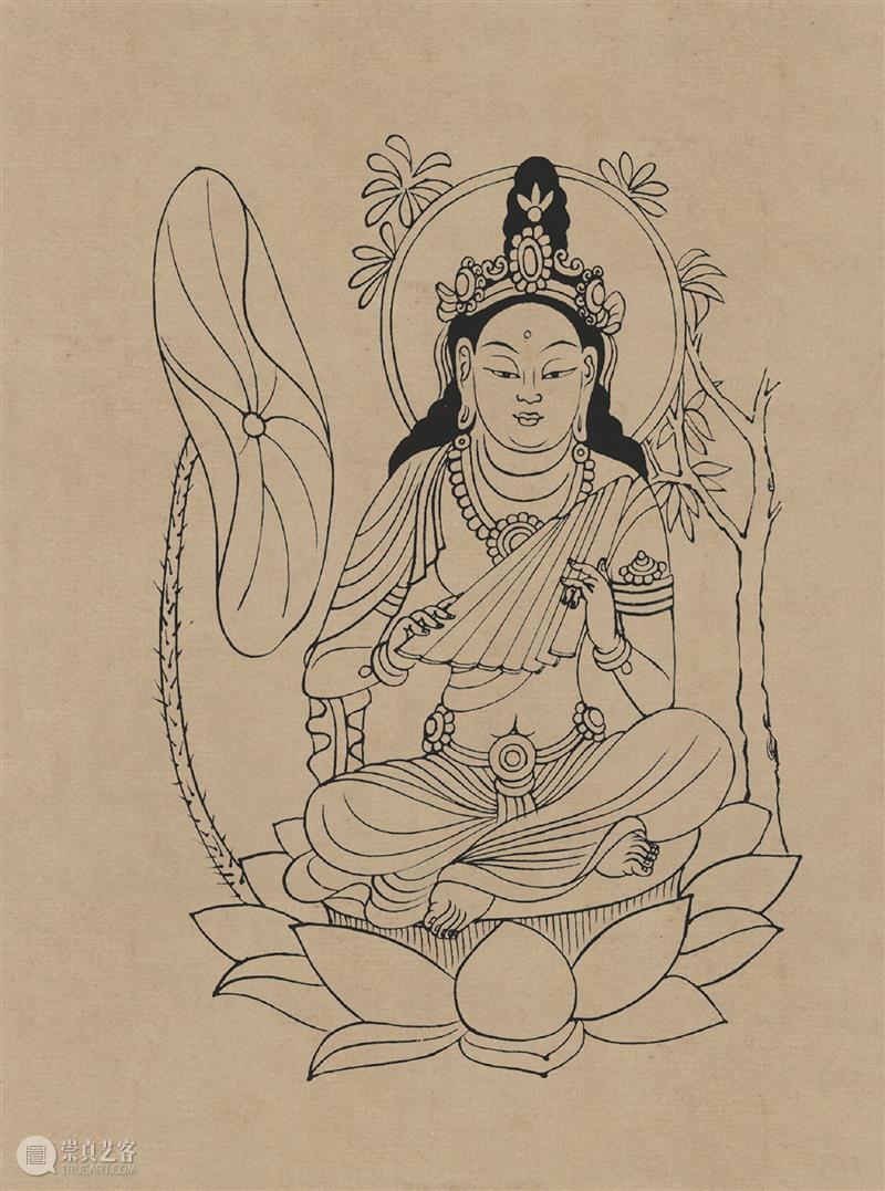 图集丨莫高窟石窟线描稿200图  中国舞台美术学会 崇真艺客