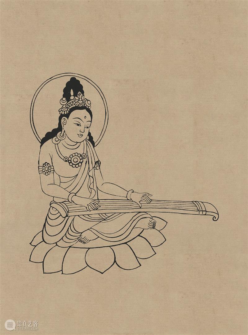 图集丨莫高窟石窟线描稿200图  中国舞台美术学会 崇真艺客