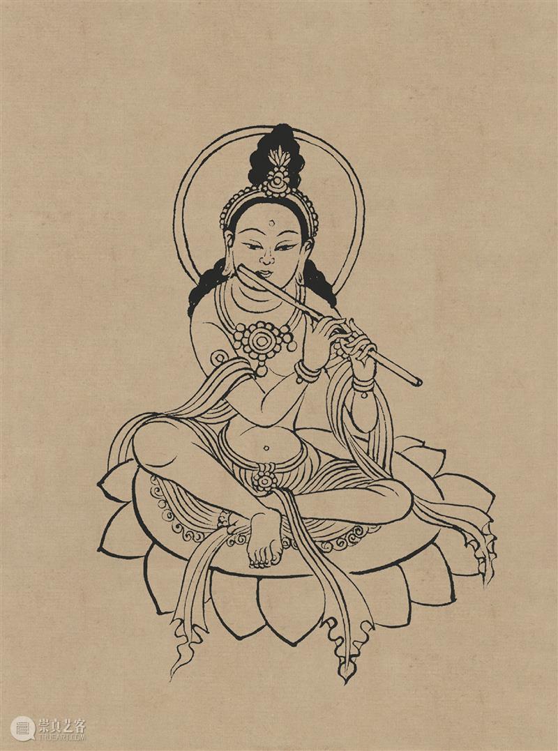 图集丨莫高窟石窟线描稿200图  中国舞台美术学会 崇真艺客