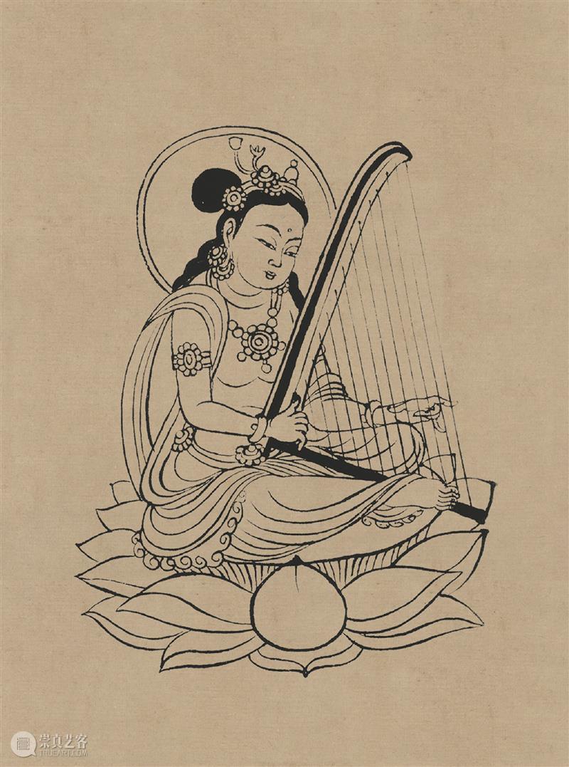 图集丨莫高窟石窟线描稿200图  中国舞台美术学会 崇真艺客