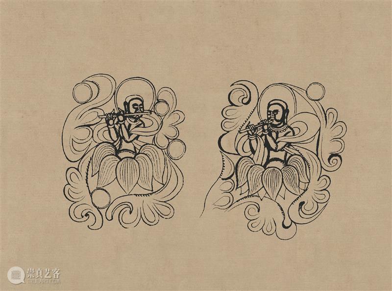 图集丨莫高窟石窟线描稿200图  中国舞台美术学会 崇真艺客