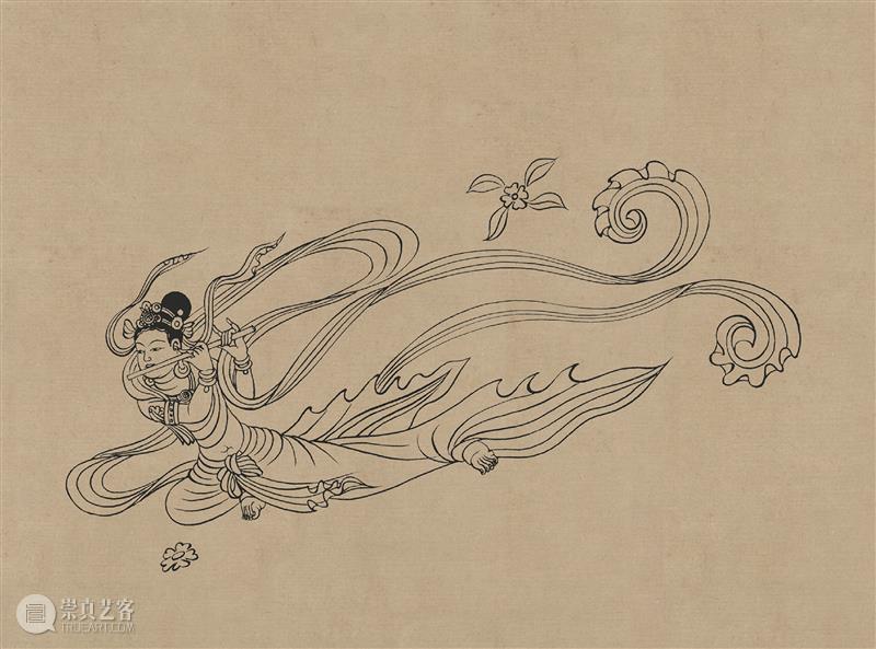 图集丨莫高窟石窟线描稿200图  中国舞台美术学会 崇真艺客